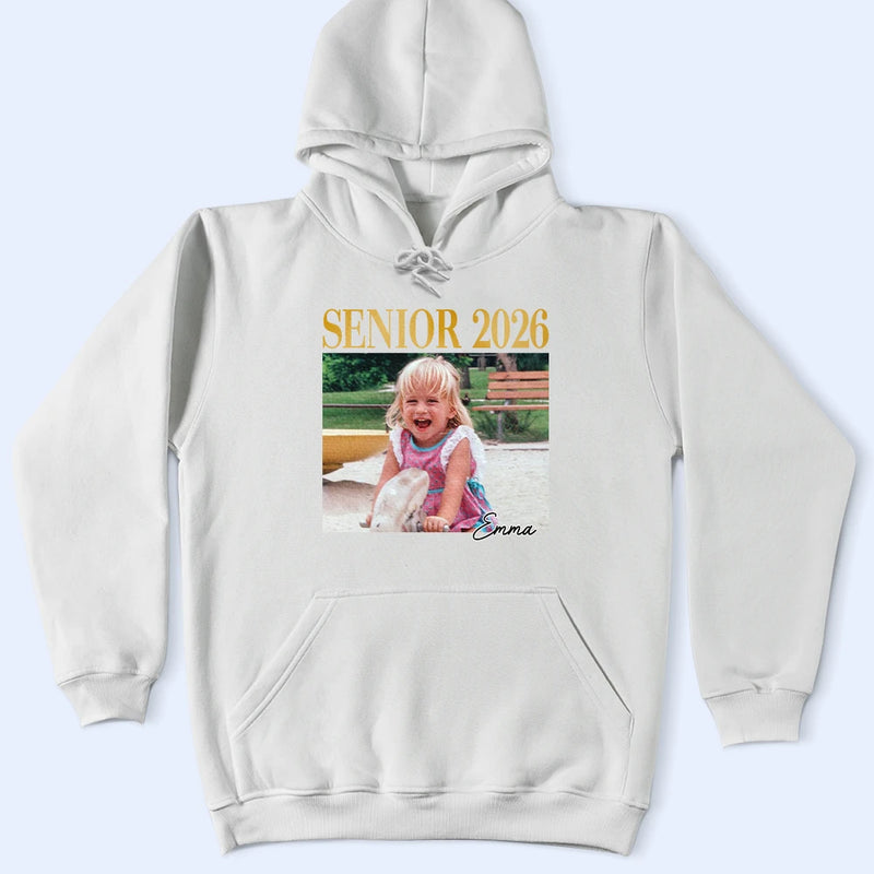 Custom Photo,Graduation,Gift For Yourself,Happy - Custom Photo Graduation Senior - Personalized T Shirt