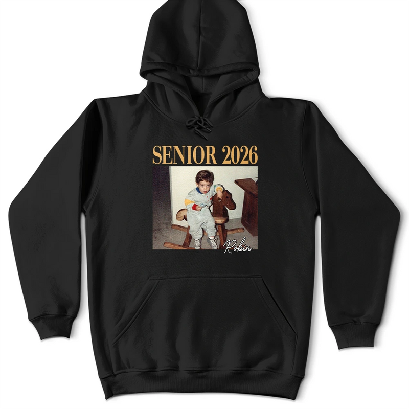 Custom Photo,Graduation,Gift For Yourself,Happy - Custom Photo Graduation Senior - Personalized T Shirt