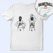 Basketball,Sport Mom,Sport Dad,Gift For Mother,Gift For Father,Happy - Basketball Mom - Personalized T Shirt