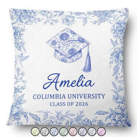 Congrats Graduation - Personalized Pillow