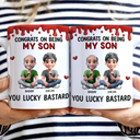 Gift For Son,Mom - Sons,Dad - Sons,Happy - Better Than Being Your Mother Son - Personalized White Edge-to-Edge Mug