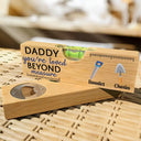 Gift For Father,Dad's Hobby,Funny,Gift For Grandpa,Icon,Humorous - Daddy You're Loved Beyond Measure - Personalized Bottle Opener Wood Level