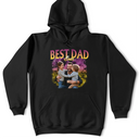 Gift For Father,Top Market,Non-Eng,Photo,Proud - Custom Photo Best Dad Ever Rap Style - Personalized T Shirt
