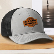 Gift For Father,Top Market,Proud,Special Font - Dad The Man The Myth The Legend - Personalized Leather Patch Hat