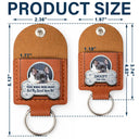 Sentimental,Custom Photo,Pet Lovers,Memorial,Upload Full Photo - Custom Photo I Will Carry You With Me - Personalized Wooden Pocket Hug