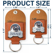 Sentimental,Custom Photo,Pet Lovers,Memorial,Upload Full Photo - Custom Photo I Will Carry You With Me - Personalized Wooden Pocket Hug