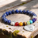 Art Design,Sympathetic,Pet Lovers,Memorial,Photo - Pencil Sketch - Bold - Custom Photo Bold Sketch Pet Memorial I'm At The Rainbow Bridge - Personalized Rainbow Bridge Bracelet