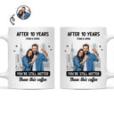 Custom Photo Couple After Years Hotter Than This Coffee - Gift For Couples - Personalized Mug