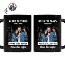 Custom Photo Couple After Years Hotter Than This Coffee - Gift For Couples - Personalized Mug