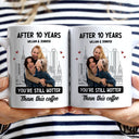 Custom Photo Couple After Years Hotter Than This Coffee - Gift For Couples - Personalized Mug