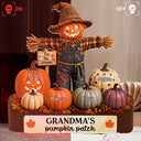 Adorable,Gift For Grandchildren,Gift For Grandkids,Gift For Grandma,Halloween,Grandma - Grandkids,Icon - Grandma Pumpkin Patch Halloween - Personalized Custom Shaped Light Box