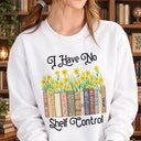 Christmas,Humorous,Reading,Gift For Yourself,Icon - I Have No Shelf Control Funny Bookworm Book Lovers - Personalized T Shirt