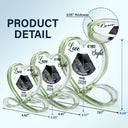 Custom Photo Baby Ultrasound Love At First Sight - Gift For Mother & Father - Personalized Heart Infinity Shaped Acrylic Plaque