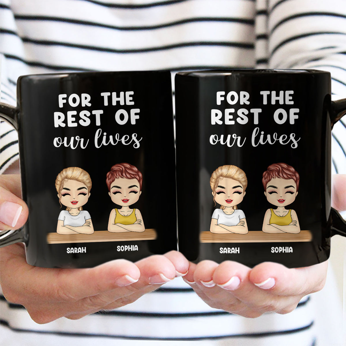 Let's Make Coffee Together / For the Rest of our Lives Couple Mug