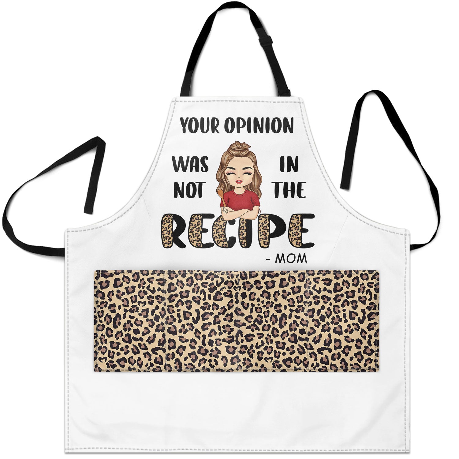 Cooking In The Recipe - Funny Gift For Wives, Mothers - Personalized Apron
