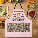 Cooking In The Recipe - Funny Gift For Wives, Mothers - Personalized Apron