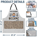 Cooking In The Recipe - Funny Gift For Wives, Mothers - Personalized Apron