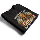 Custom Photo Pawperty Of - Gift For Dog Lovers - Personalized T Shirt