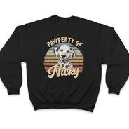 Custom Photo Pawperty Of - Gift For Dog Lovers - Personalized T Shirt