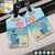 Beach Couple Hubby & Wifey Travel Partners For Life - Gift For Couples, Traveling Gift - Personalized Combo 2 Luggage Tags