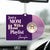 With A Hood Playlist - Gift For Mom - Personalized Acrylic Car Hanger