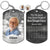 Custom Photo The Moment Your Heart Stopped - Memorial Gift For Family - Personalized Aluminum Keychain