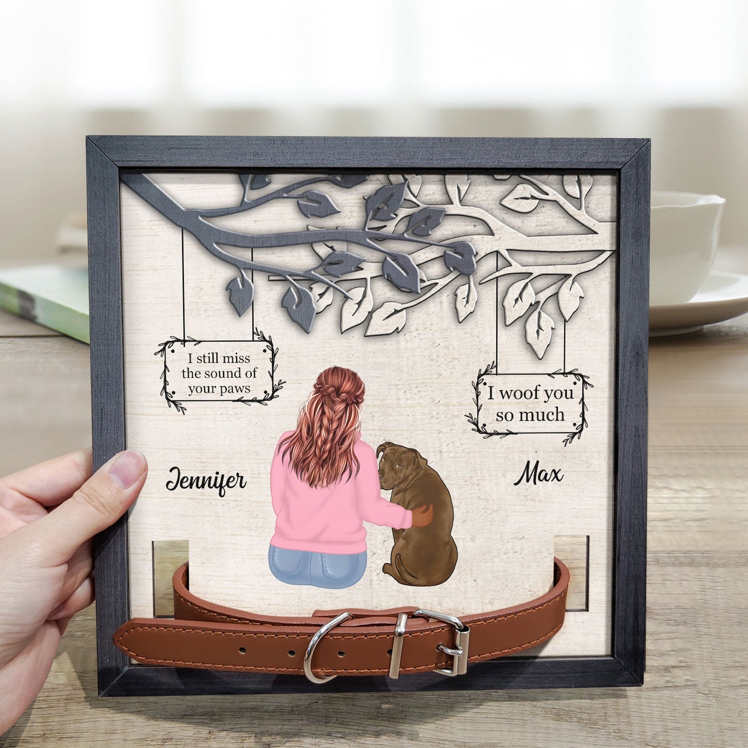 I Miss You I Know - Dog Memorial Gift For Dog Dad, Dog Mom