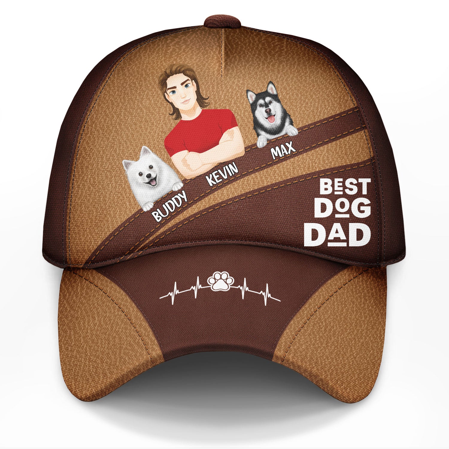 Best Dog Dad - Personalized Classic Cap
