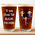 To Dad From The Reasons You Drink - Personalized Pint Glass