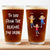 To Dad From The Reasons You Drink - Personalized Beer Glass