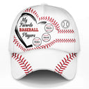 My Favorite Baseball Players - Personalized Classic Cap