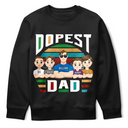 Dopest Dad - Personalized T Shirt