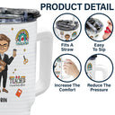 Teacher Life - Personalized 40oz Tumbler With Straw