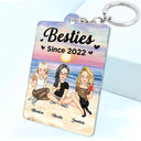 QR Song Code Besties Since - Personalized Acrylic Keychain