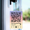 QR Song Code Besties Since - Personalized Acrylic Keychain