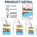 QR Song Code Besties Since - Personalized Acrylic Keychain