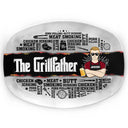 Meat Smoking Grillfather - Personalized Plate