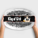 Meat Smoking Grillfather - Personalized Plate
