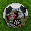 Custom Photo My Favorite Soccer Player - Personalized Soccer Ball