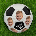 Ballon de football personnalisé avec photo de visage découpée