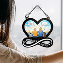 I Miss You - Personalized Window Hanging Suncatcher Ornament