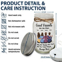 Good Friends Are Like Stars - Personalized Mason Jar Light