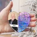 Photo personnalisée toujours vivante sur les cœurs de Noël - Décoration en verre personnalisée en forme de cœur 