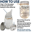 Gift For Couples, Gift For Husband, Gift For Wife, Gift For Boyfriend, Gift For Girlfriend - Couple Hold Hand From Our First Kiss - Personalized Mason Jar Light