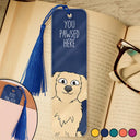 Pet Lovers You Pawsed Here - Personalized Acrylic Bookmark