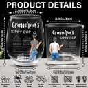 Gift For Couples,Gift For Husband,Gift For Wife,Gift For Boyfriend,Gift For Girlfriend,Happy - Couple Wifey Hubby's Sippy Cup - Personalized Combo Wine & Whiskey Glass