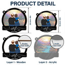 Gift For Couples,Old Couples,Gift For Husband,Gift For Wife,Love - I Still Do - Personalized Window Hanging Suncatcher Ornament