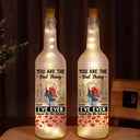 Gift For Couples,Gift For Husband,Gift For Wife,Gift For Boyfriend,Gift For Girlfriend - Couple You Are The Best Thing - Personalized Bottle Light