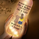 Gift For Aunt - Aunts Give Hug Like A Mother - Personalized Bottle Light