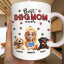 Best Dog Mom Dog Dad 3D - Personalized Mug